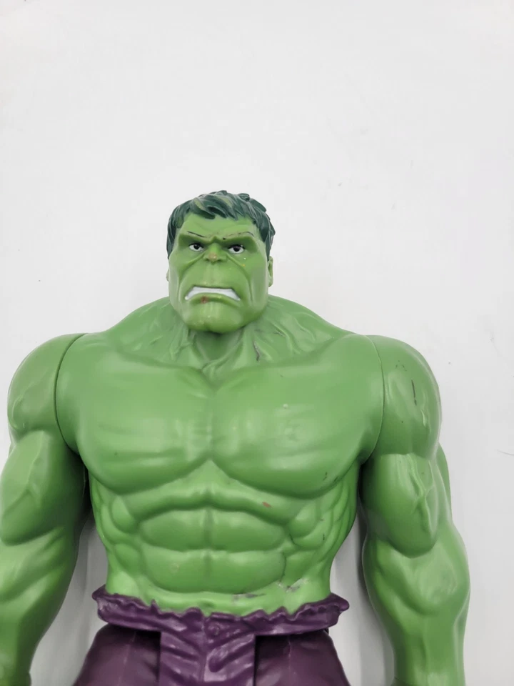 Figura de acción héroe Marvel Hasbro Avengers The Incredible Hulk 12 pulgadas 2013 Foto 2 de 4