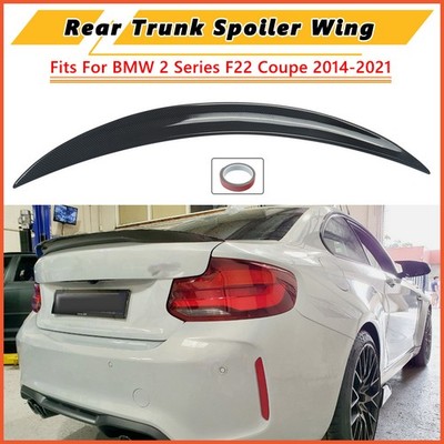 For BMW F22 M240i 235i M235i F87 M2 14-21 MP Style Rear Spoiler Wing Carbon Look