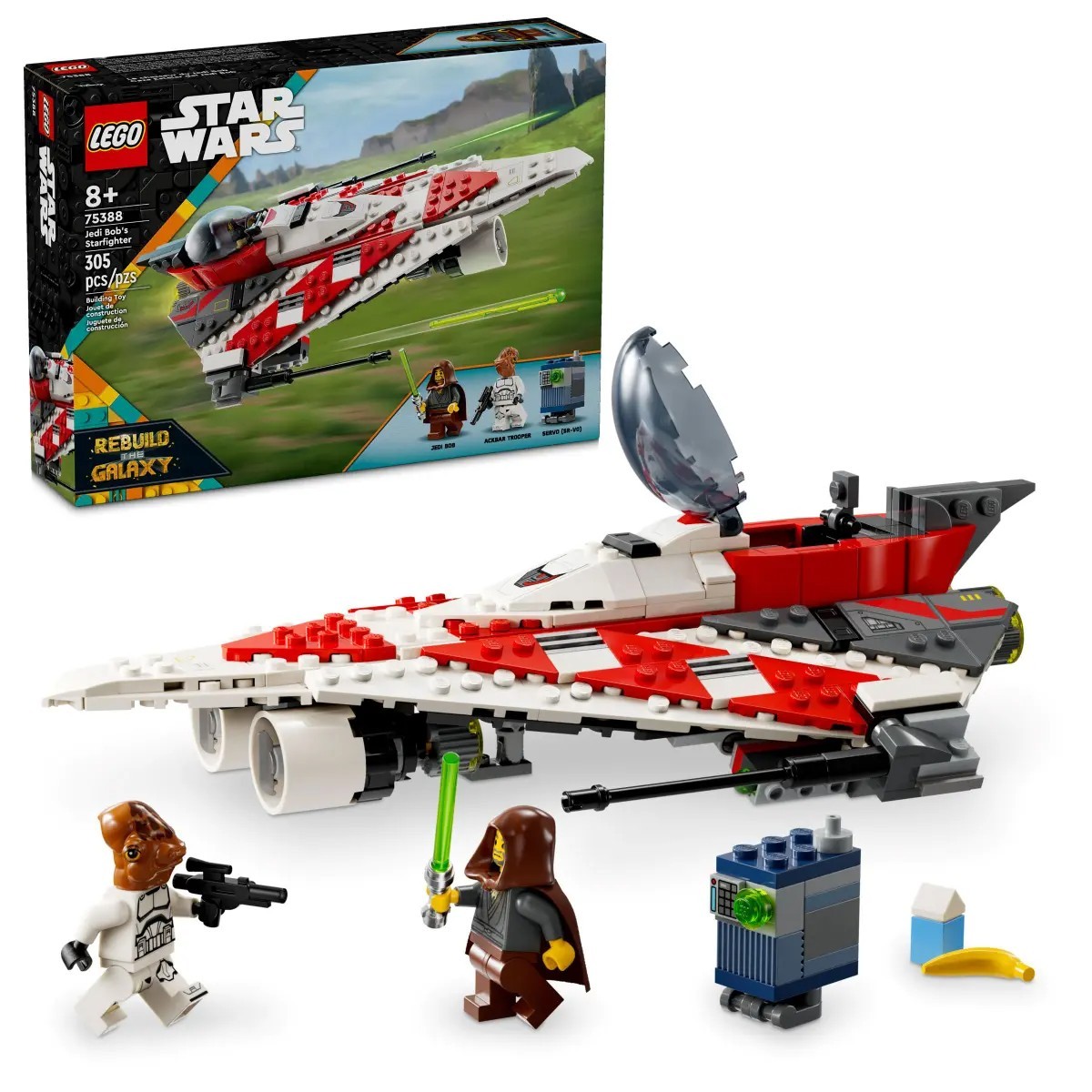 LEGO 75388 Star Wars - Jedi Bob Starfighter - Limited Edition Style
