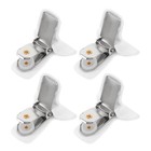  4 Stück Decken-Bettlaken-Clips, Bettdeckenhalter, Bettdecken-Sichere Clips,