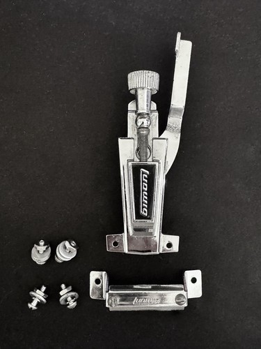 Ludwig 70er P-85 Black Face 2 Loch Snare Drum Sieb Abwurf