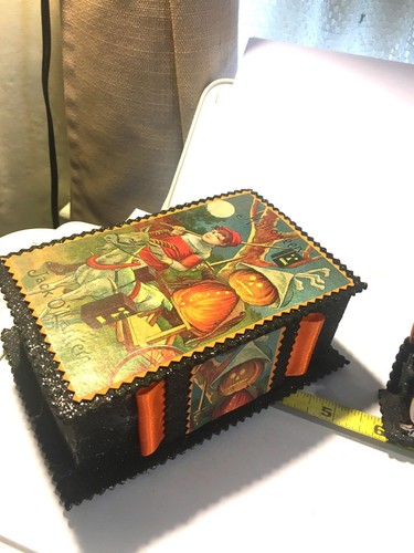 3 cajas de tazas de dulces Casey Mack para Bethany Lowe Hallowween o vela parpadeante - Imagen 6 de 7
