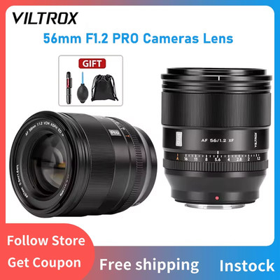 Viltrox 56mm F1.2 PRO APS-C Autofocus Lens Large Aperture Portrait Cameras Lens 