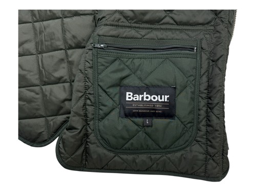 Barbour Men's New Lowerdale Gilet Vest Size Large Sage Green - Picture 7 of 8