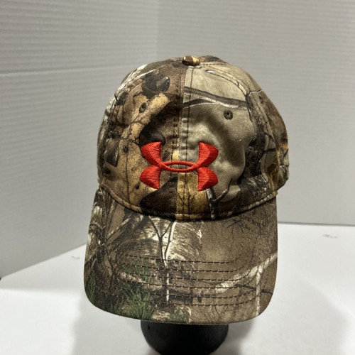 Under Armour Mütze Unisex Snap Back Camo Orange Bestickt Cap