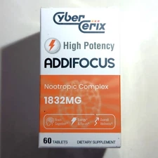 17-in-1 Brain Supplement for Memory and Focus Nootropic Brain 60 Ct Exp 06/2028