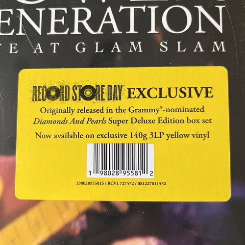 Prince & The New Power Generation – Live at Glam Slam 3LP Yellow Vinyl RSD 2025  - Foto 2 di 8