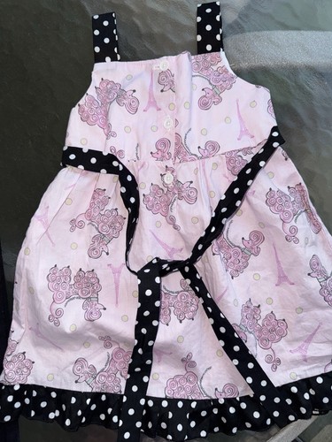 Mädchen Jojo Designs Top Rüschen Leggings Pariser Pudel Eiffelturm 12-18 Monate - Bild 8 von 11