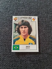 PANINI ESPANA SPAIN 82 FIGURE # 375 ZICO BRAZIL 