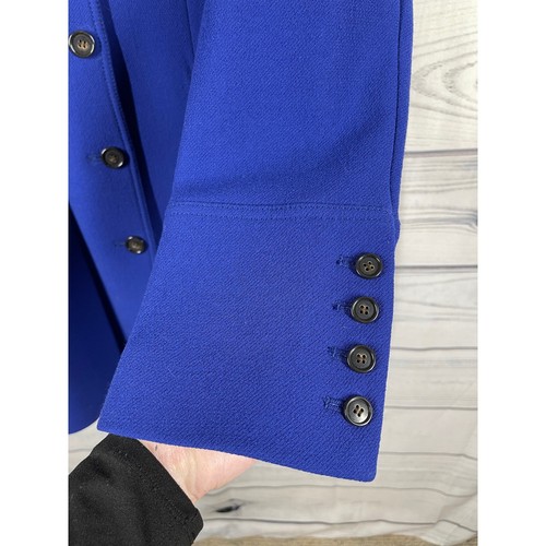 J. Crew Double Cloth Metro Wool Coat Style 49619 Size 10 - Picture 3 of 9