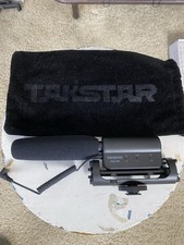 Takstar SGC-598 Shotgun Microphone DSLR Camera Camcorder Video Tested & Working