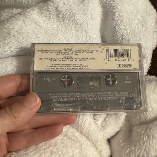SEALED RARE OOP My Stepmother is an Alien CASSETTE TAPE soundtrack '89 jackson 5 - Picture 2 of 2