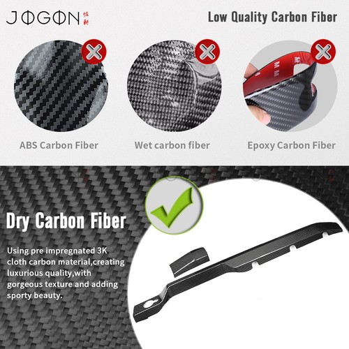 Real Carbon Dashboard Strip Panel For Ford Bronco Raptor 2022-2025 Interior Trim - Picture 4 of 15