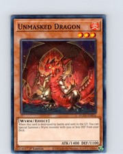 Yu-Gi-Oh TCG Unmasked Dragon EGO1-EN016 1st Edition Regular Common Card NM