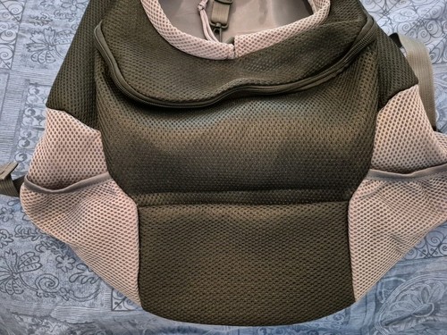 Hunderucksack Unbenutzt Schwarz/Grau - Bild 3 von 7