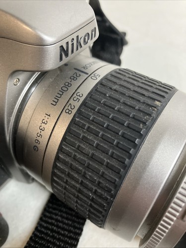 Nikon N75 Film Camera w/ Nikon AF Nikkor 28-80mm 1:3.3-5.6G Lens New Batteries - Picture 3 of 11