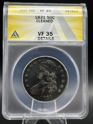 1831-P Capped Bust Half Dollar — photo from another recent sale