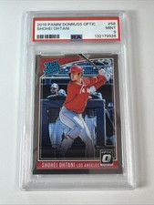 2018 Panini Donruss Optic #56 Shohei Ohtani RC Rated Rookie PSA 9 Mint Angels