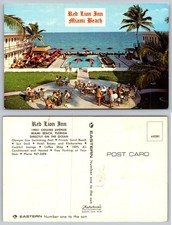 Continental Red Lion Inn Miami Beach Florida Postcard