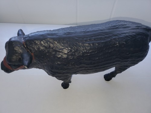 Figura de colección Breyer Molding Co. Toro Angus Negro #365 Diseño Chris Hess - Imagen 2 de 5