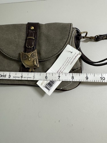 Nuevo con etiquetas Encantador Chala Metal Búho Mini Bandolera Bolso de Mano Cartera Corazón - Imagen 6 de 13