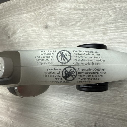 Flexi Giant L 8m 26ft With Flashlight, Safety Red Light Bags Dog Walk Pet - Picture 2 of 4