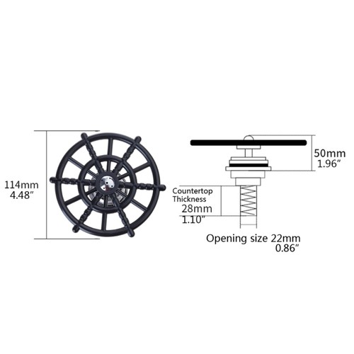 Cup Rinser for w/ 4 Powerful Spray Holes Cup Washer for Glass Cups Kitchen Bar P - Afbeelding 8 van 13
