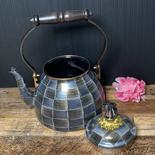 Mackenzie Childs - Sophisticheck 2 Quart Teekessel - Made in Vietnam - Bild 10 von 19