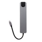 1Pc Type USB Hub Dock Station 8-in-1 Phone Computer Laptop Converter