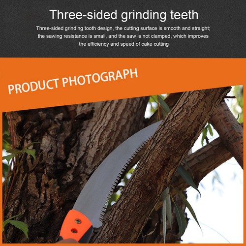 Stainless Steel Hand Saw Multi-Function Garden Saw Non-Slip Plastic Handle - Picture 6 of 11
