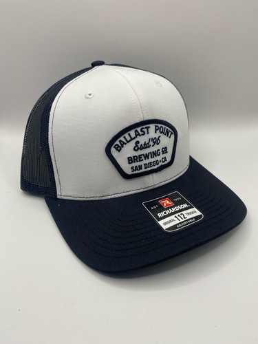 Ballast Point Brewing Company trucker hat, Richardson 112 Snap-back style. NWT! - Picture 2 of 4