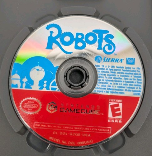 Disco y estuche Robots (Nintendo GameCube, 2005) con manual - Imagen 2 de 6