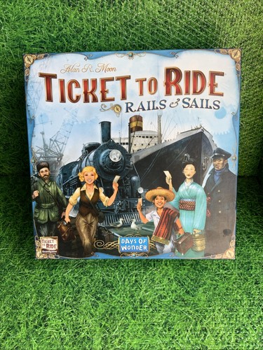 Ticket To Ride Rails & Sails Days of Wonder 100% Complete
