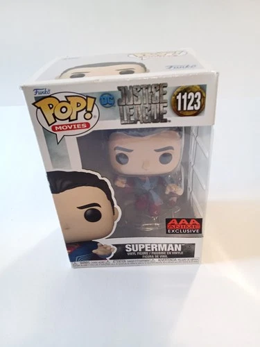 Funko Pops! Movies DC Justice League #1123 Superman AAA Anime Exclusive