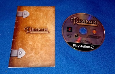DRAKAN THE ANCIENTS' GATES SONY PLAYSTATION 2 PS2 GAME/CD + MANUAL (2002) 