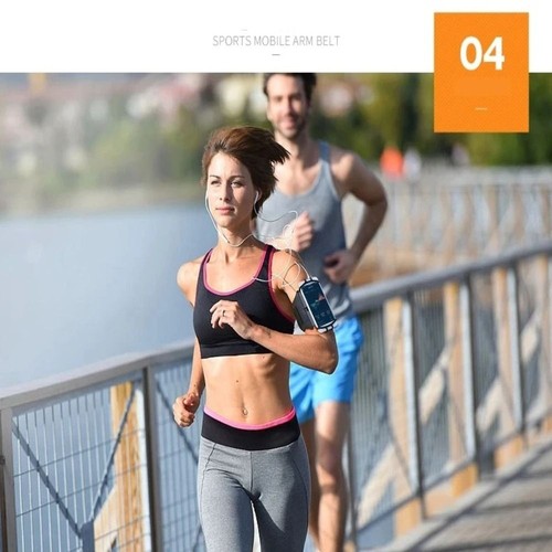 360°Rotating Sports Phone Holder Universal Wristband Phone Holder Outdoor - Photo 12 sur 12