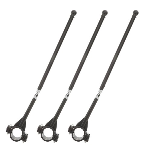 Manillar de 3 piezas asta de bandera montaje en bicicleta mástiles para ciclismo de seguridad - Imagen 2 de 12