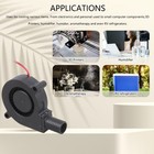 5015 5/12/24V Cooling Fan Brushless 3D Printer Part 2Pin For Extruder Cooling