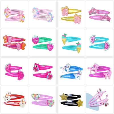 2000s-Style Cute Girls Kid Hairpins Watermelon Hair Barrettes for Women Girls