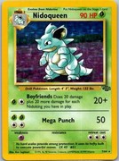 Pocket Scout - Nidoqueen (7) Holo Rare Jungle 07/64 NM Unlimited