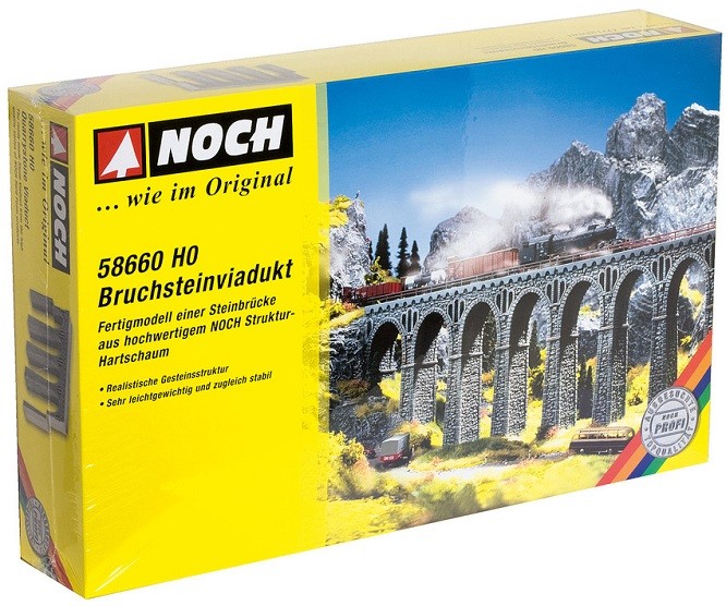 NOCH 58660 - H0 Ruin Bridge - New
