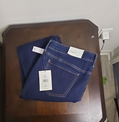 NYDJ Women's Skinny Fit Dark Wash Jeans with Lift Tuck Technology, Size 16