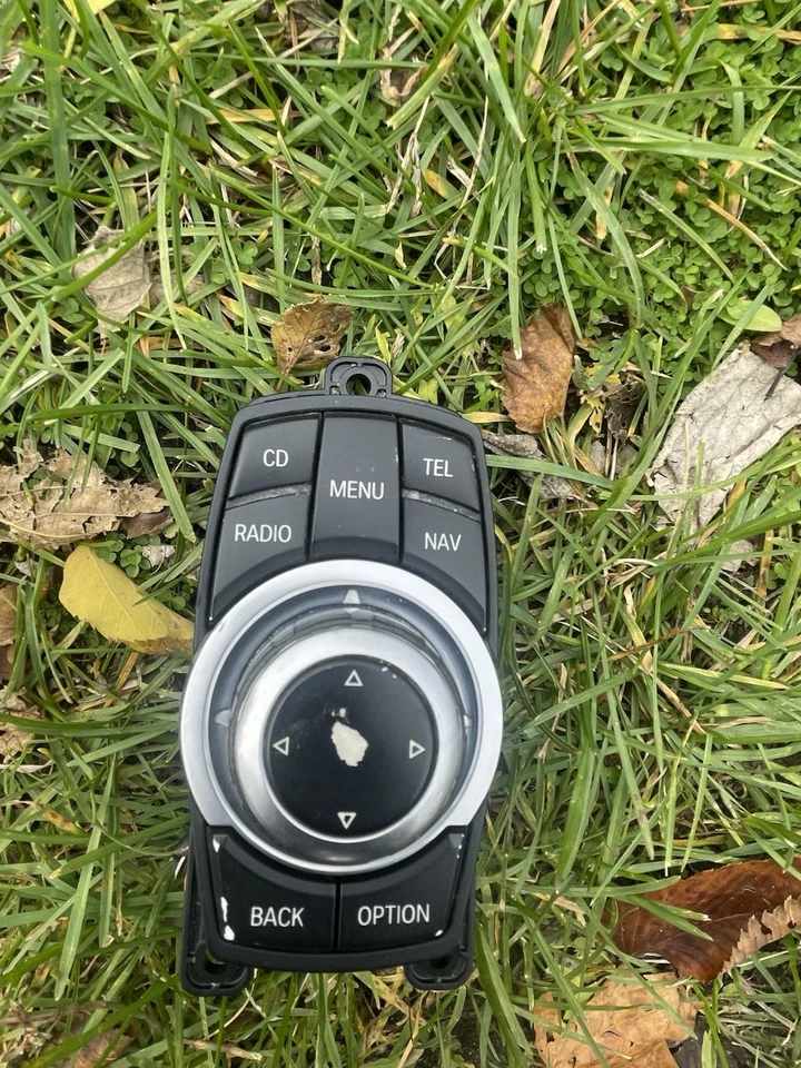 BMW 528i 535i 550i iDrive 2011-2013 perilla de control de navegación y botones Foto 3 de 4