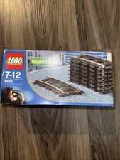 LEGO Trains: Curved Rails (4520-1) New In Box 1991 🚞