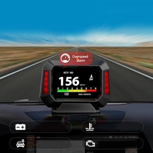 Speedometer and Slope Meter Gauge Display P21 for Safe Driving Experience - Picture 14 of 19