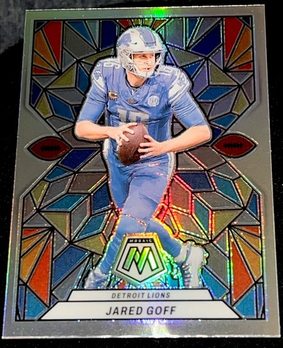 2024 Panini Mosaic Jared Goff Stained Glass Mosaic Prizm! Card #SG-6! Mint! - Picture 2 of 5