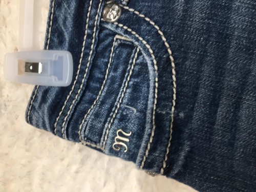Miss Me Shorts Damen 28 blau Denim Engelsflügel verziert distressed JP5163H7 - Bild 2 von 21