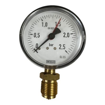 WIKA EN 837-1 CI Manometer 0-2,5 BAR 2,5