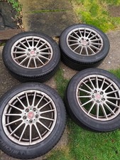 Jaguar XF Alloy Wheels 17" With Tyres & TMPS 5x108