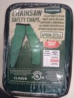 Forester Chainsaw Safety Chaps/Apron Style Regular Length 5'4-6' Tall- CHAP237-G